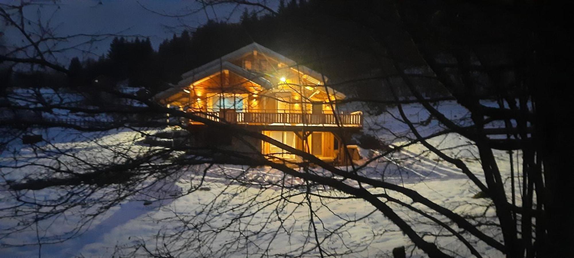 Chalet L'Appel De La Foret جوراردُميه المظهر الخارجي الصورة