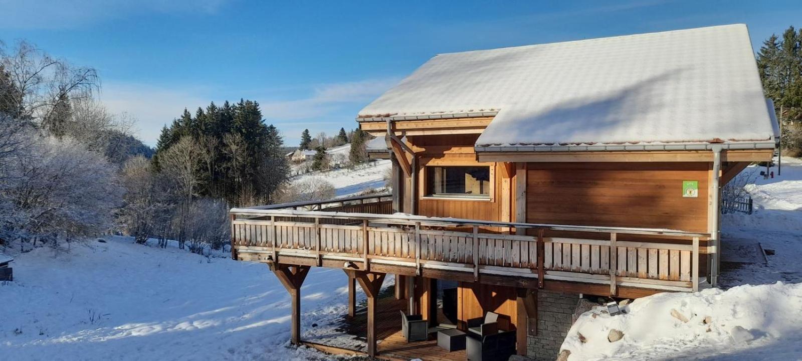 Chalet L'Appel De La Foret جوراردُميه المظهر الخارجي الصورة